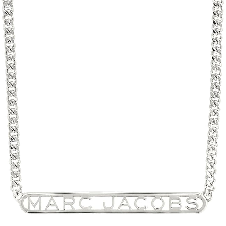 Buy Marc Jacobs Monogram Chain Necklace in Silver J305M03FA22 Online in Singapore | PinkOrchard.com