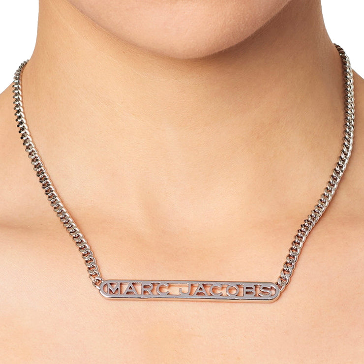 Buy Marc Jacobs Monogram Chain Necklace in Silver J305M03FA22 Online in Singapore | PinkOrchard.com