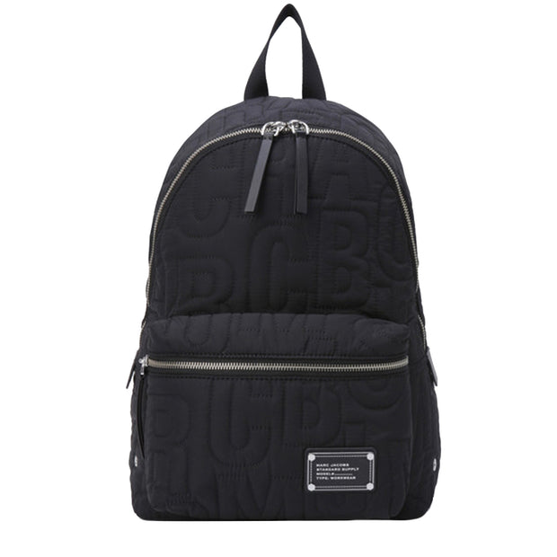 Buy Marc Jacobs Nylon Jumbled Logo Workwear Backpack Bag in Black 4S4HBP001H02 Online in Singapore | PinkOrchard.com