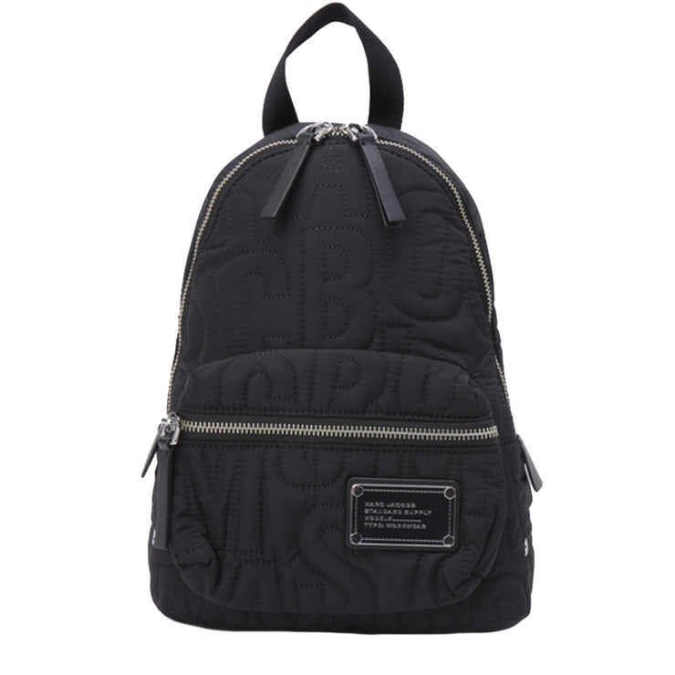 Buy Marc Jacobs Nylon Jumbled Logo Workwear Backpack Bag in Black 4S4HBP001H02 Online in Singapore | PinkOrchard.com