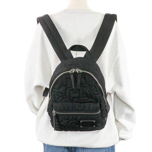 Buy Marc Jacobs Nylon Jumbled Logo Workwear Backpack Bag in Black 4S4HBP001H02 Online in Singapore | PinkOrchard.com