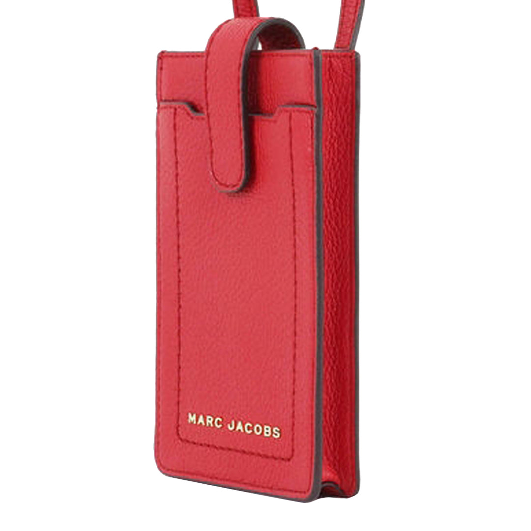 Buy Marc Jacobs Groove Leather Phone Crossbody Bag in Savvy Red S107L01SP21 Online in Singapore PinkOrchard