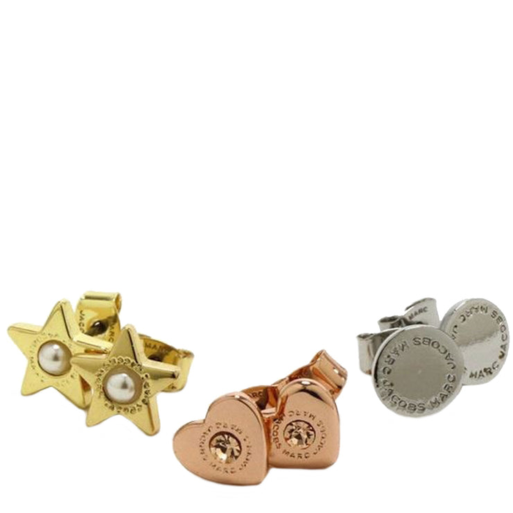 Buy Marc Jacobs Stud Earrings Trio Set in Multi J204MT1PF21 Online in Singapore | PinkOrchard.com