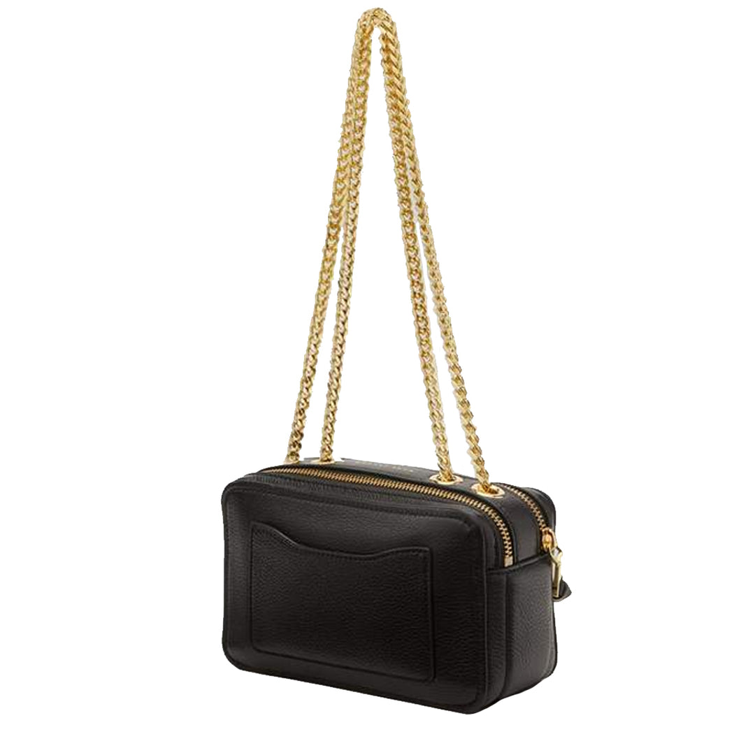 Marc Jacobs The Leather Glam Shot 21 Crossbody Bag in Black H122L01FA2 –  PinkOrchard.com