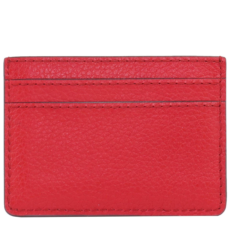 Buy Marc Jacobs The Groove Leather Card Case In Savvy Red S102L01FA21 Online in Singapore | PinkOrchard.com