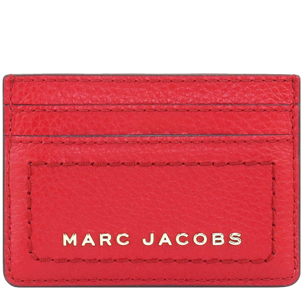 Buy Marc Jacobs The Groove Leather Card Case In Savvy Red S102L01FA21 Online in Singapore | PinkOrchard.com