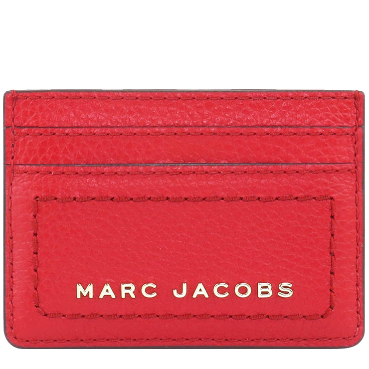 Buy Marc Jacobs The Groove Leather Card Case In Savvy Red S102L01FA21 Online in Singapore | PinkOrchard.com