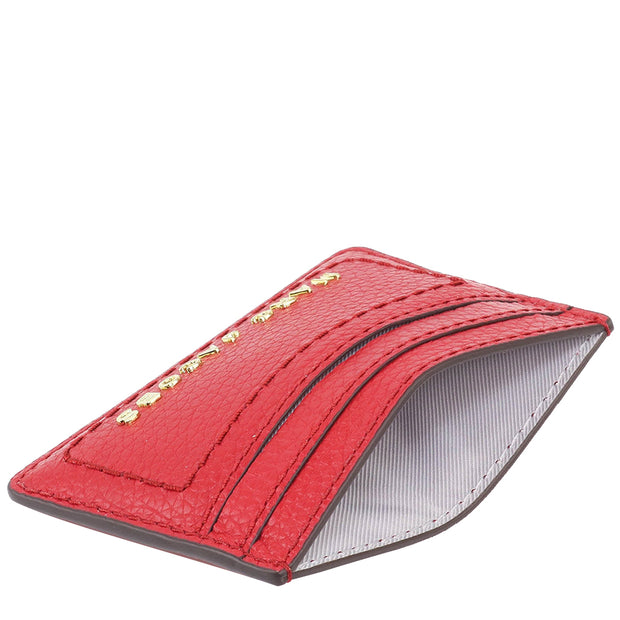 Buy Marc Jacobs The Groove Leather Card Case In Savvy Red S102L01FA21 Online in Singapore | PinkOrchard.com