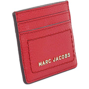 Buy Marc Jacobs The Groove Leather Card Case In Savvy Red S102L01FA21 Online in Singapore | PinkOrchard.com