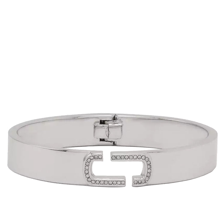 Buy Marc Jacobs The J Marc Crystal Bangle Bracelet in Crystal/ Silver J103MT2RE22 Online in Singapore | PinkOrchard.com