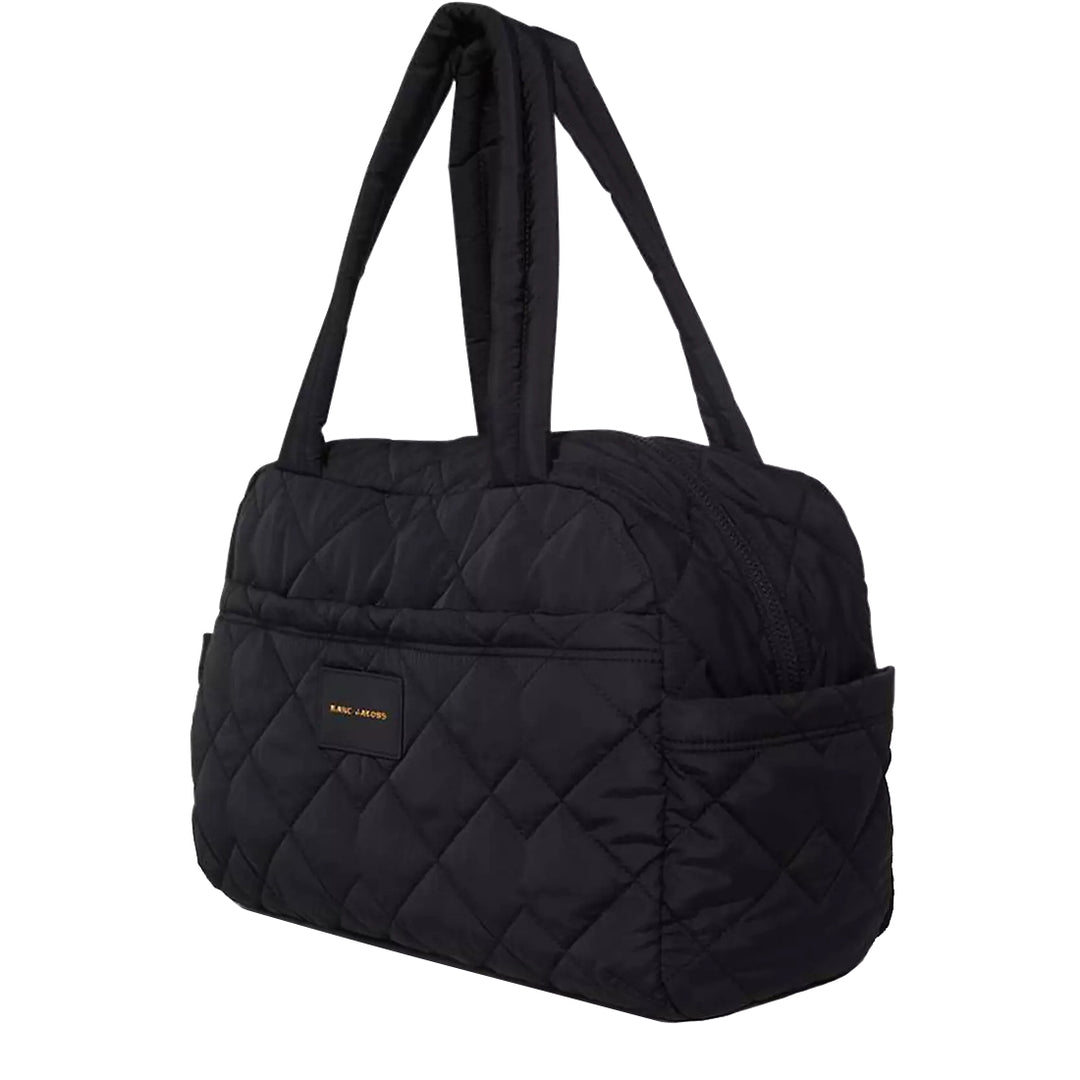 Marc Jacobs Quilted Nylon Weekender outlet Large, Black