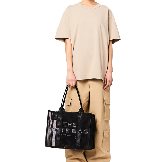 Buy Marc Jacobs The Mesh Large Tote Bag in Blackout H006M06SP21 Online in Singapore | PinkOrchard.com