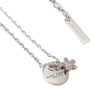 Buy Marc Jacobs MJ Coin Flower Pendant Necklace in Silver M0012398 Online in Singapore | PinkOrchard.com