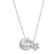 Buy Marc Jacobs MJ Coin Flower Pendant Necklace in Silver M0012398 Online in Singapore | PinkOrchard.com