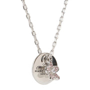 Buy Marc Jacobs MJ Coin Flower Pendant Necklace in Silver M0012398 Online in Singapore | PinkOrchard.com