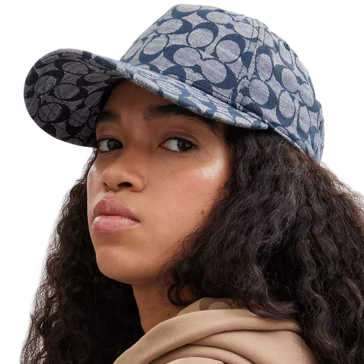 Buy Coach Signature Chambray Baseball Hat in Chambray CI496 Online in Singapore | PinkOrchard.com