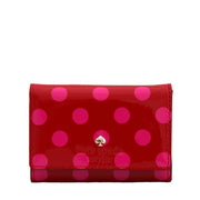 Kate Spade Carlisle Street Darla Card-Key-Coin Holder- Maraschino