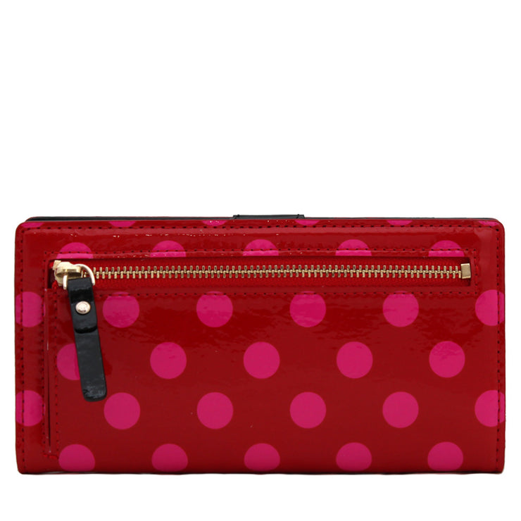 Kate Spade Carlisle Street Stacy Wallet- Maraschino