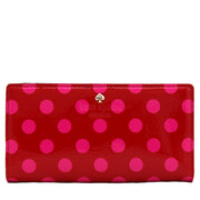 Kate Spade Carlisle Street Stacy Wallet- Maraschino