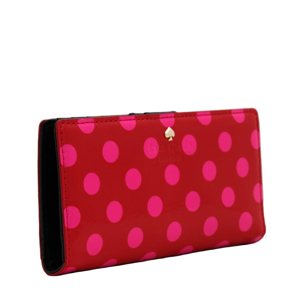 Kate Spade Carlisle Street Stacy Wallet Maraschino PinkOrchard