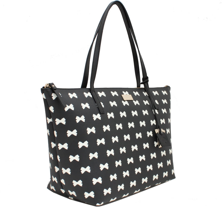 Kate Spade Brightwater Drive Sophie Bag- Black-Cream