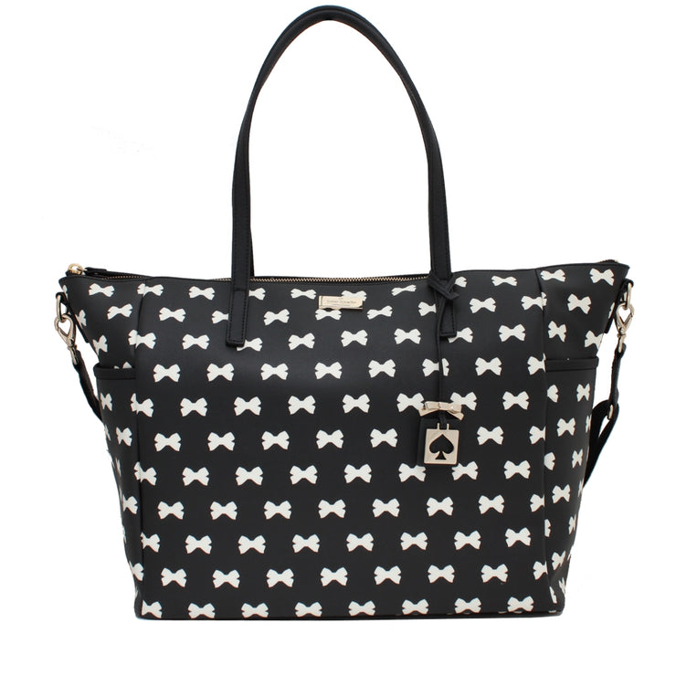 Kate Spade Brightwater Drive Adaira Baby Bag- Black-Cream