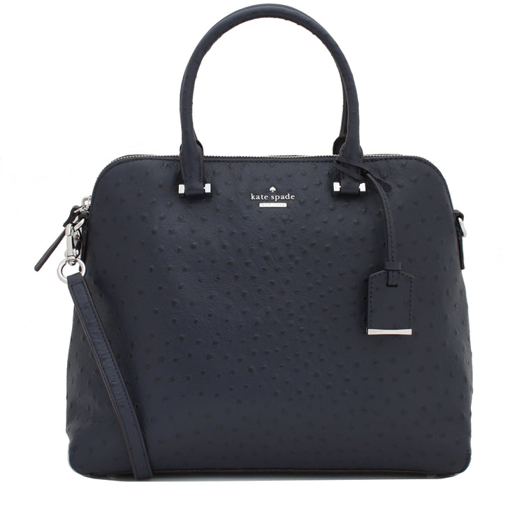 Kate Spade Cedar Street Ostrich Margot Bag- Galaxy