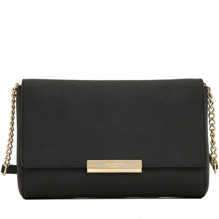 Kate Spade Maiden Way Saffiano Remi Crossbody Bag- Black