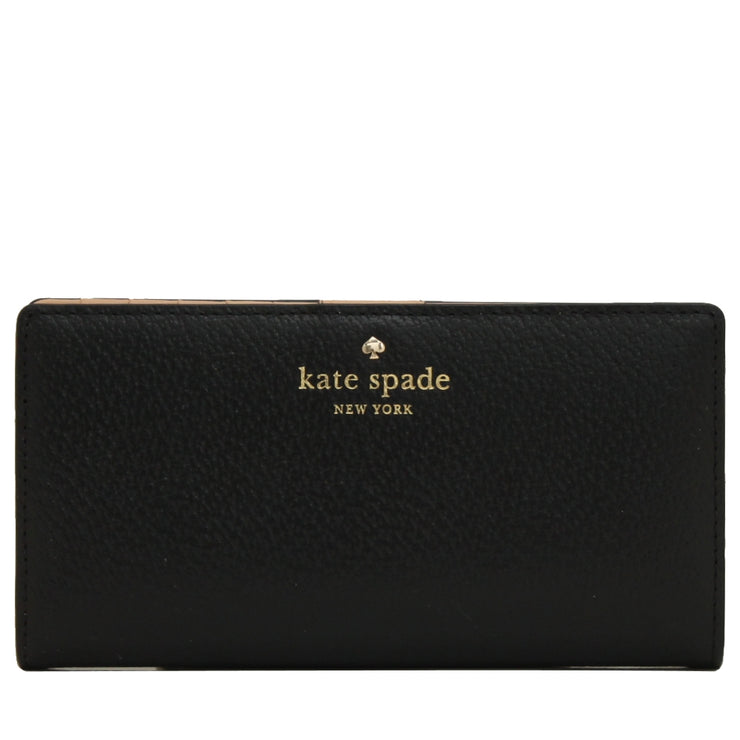 Kate Spade Grand Street Stacy Wallet- Black