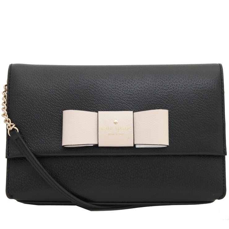 Kate Spade Matthews Street Zanni Bag- Black- Pebble