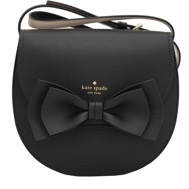 Kate Spade Vanderbilt Place Tegan Bag- Black- Pumice