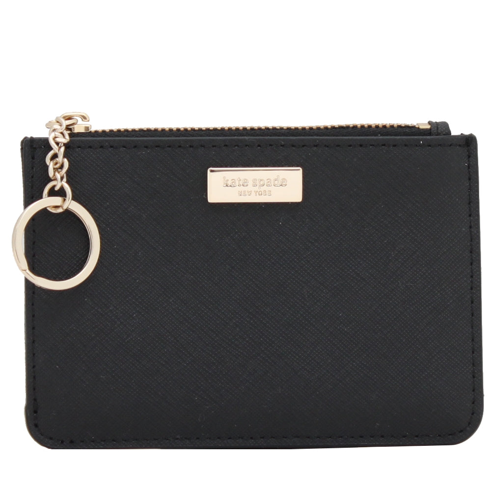 Kate Spade Laurel Way Bitsy Coin Purse Key Card Holder Black