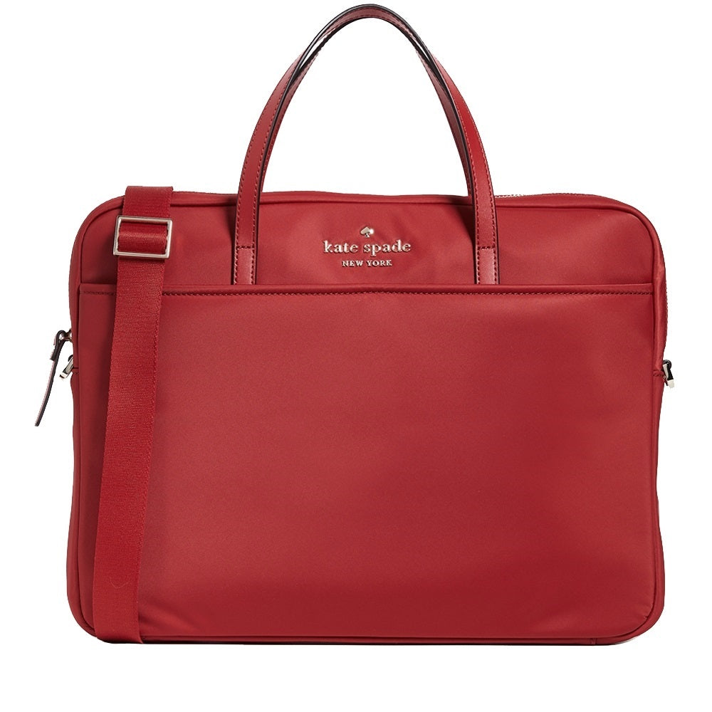 Kate spade red laptop bag new arrivals