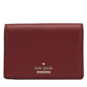 Kate Spade Blake Street Dot Gabe Coin Purse- Key- Card Holder- Heirloom Red