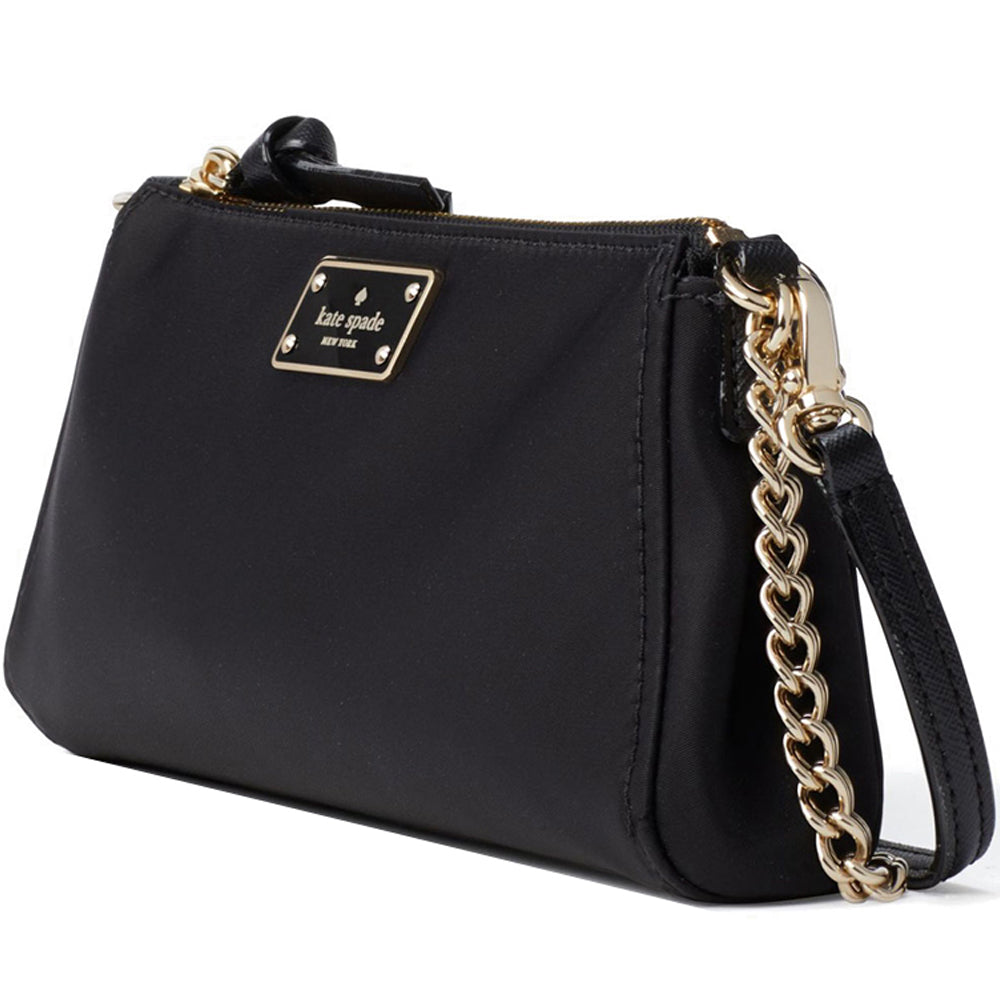 Kate Spade Wilson Road Jane Bag in Black PinkOrchard