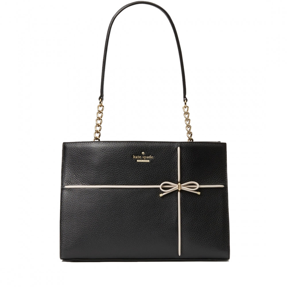 Kate Spade Cherry Street Small Phoebe Bag in Black/ Cement