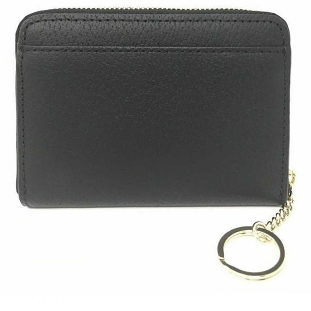 Kate Spade Wellesley Dani Coin Purse Key Card Holder Black PinkOrchard