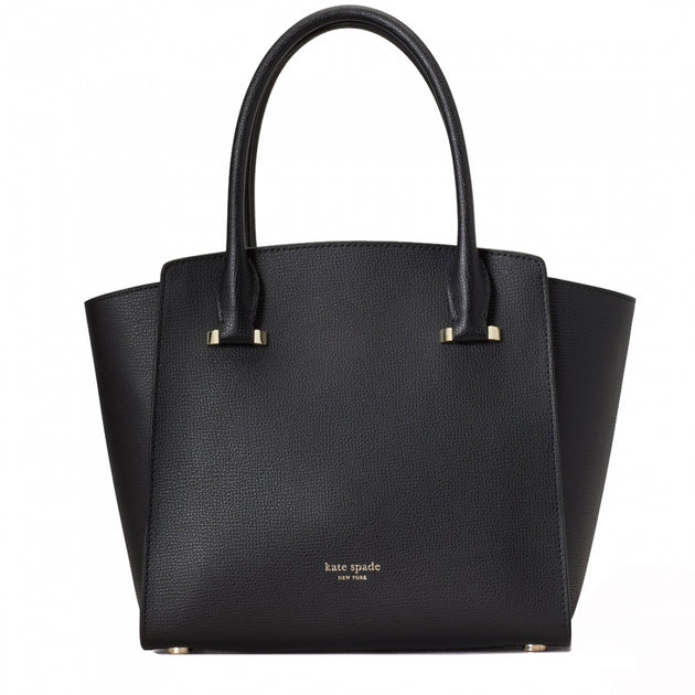 Kate Spade Sydney Medium Satchel Bag in Black – PinkOrchard.com