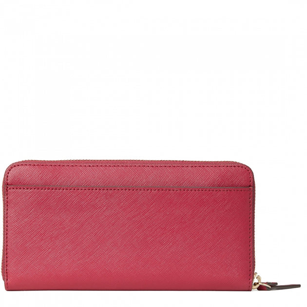 Kate Spade Laurel Way Neda Wallet in Cranberry Cocktail – PinkOrchard.com