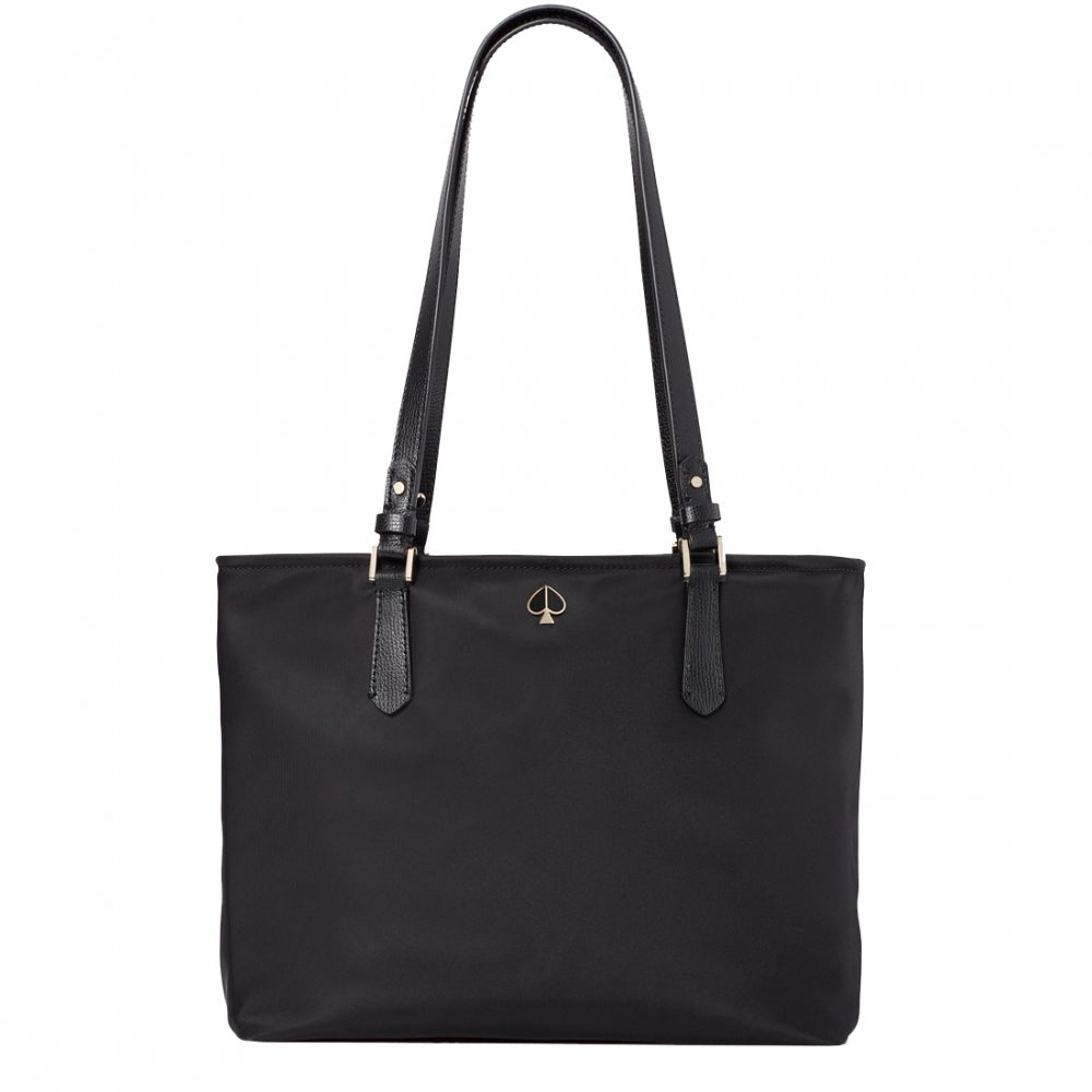 Kate Spade Taylor Medium Tote Bag Black PinkOrchard