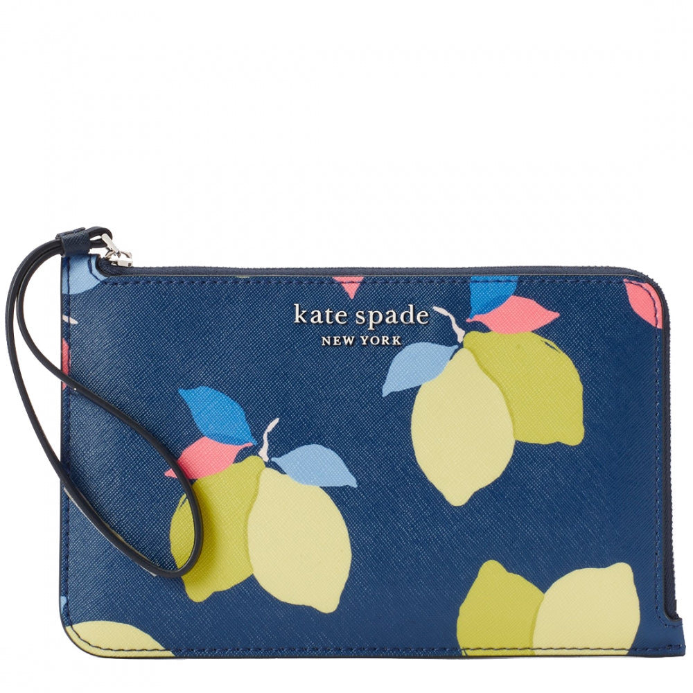 Kate shops Spade Cameron Medium Lemon Wristlet