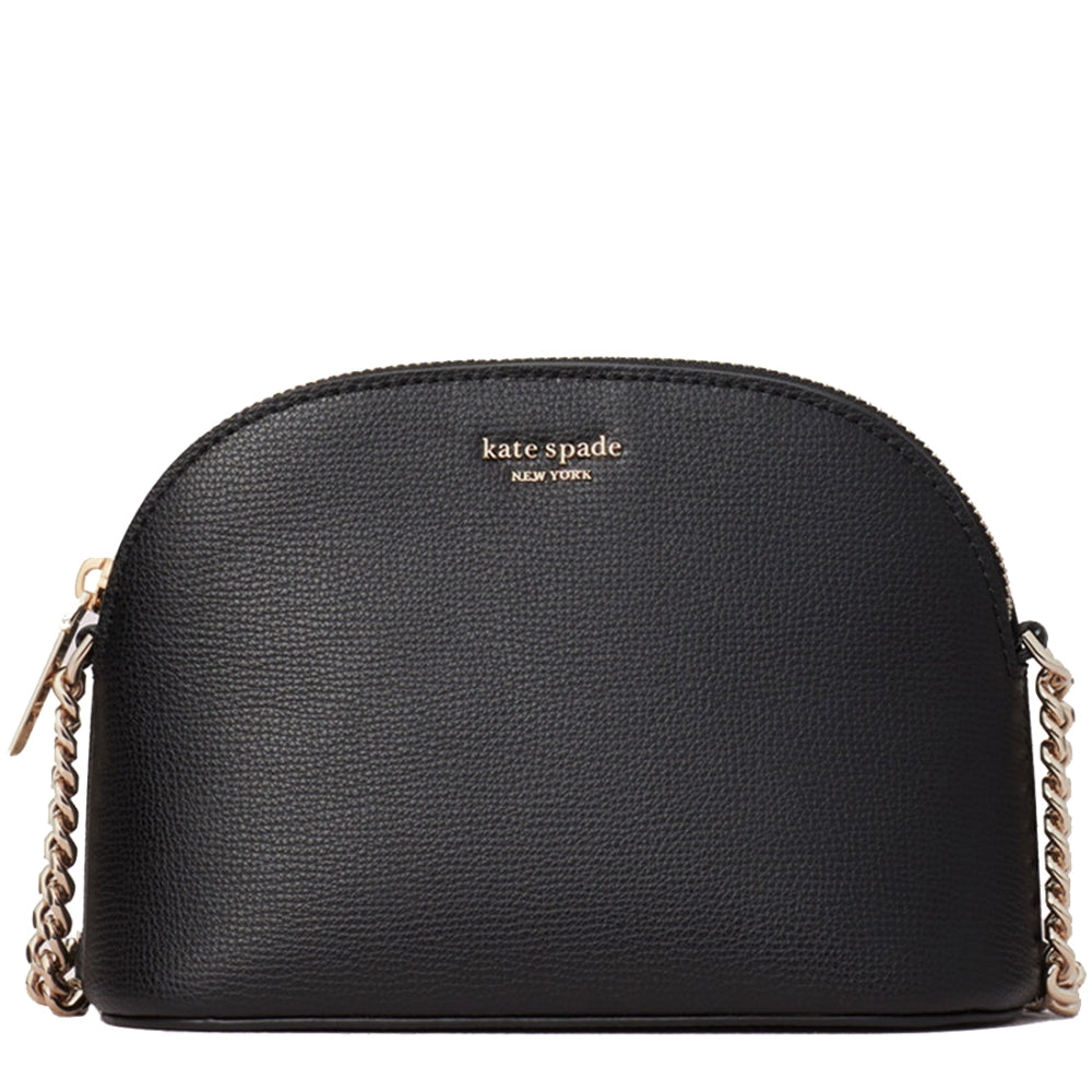 Kate Spade Sylvia Small Dome Crossbody Bag in Black