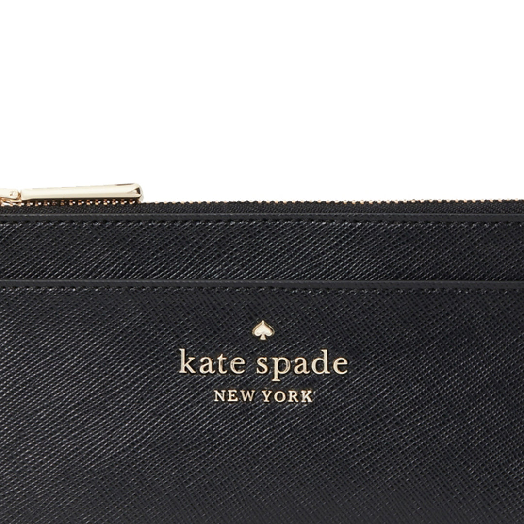 NWT store 100% Authentic Kate Spade Staci Large Slim Leather Cardholder Teal WLR00362