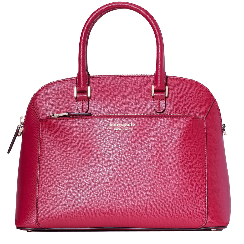 Kate Spade Louise Medium Leather Dome Pink Satchel