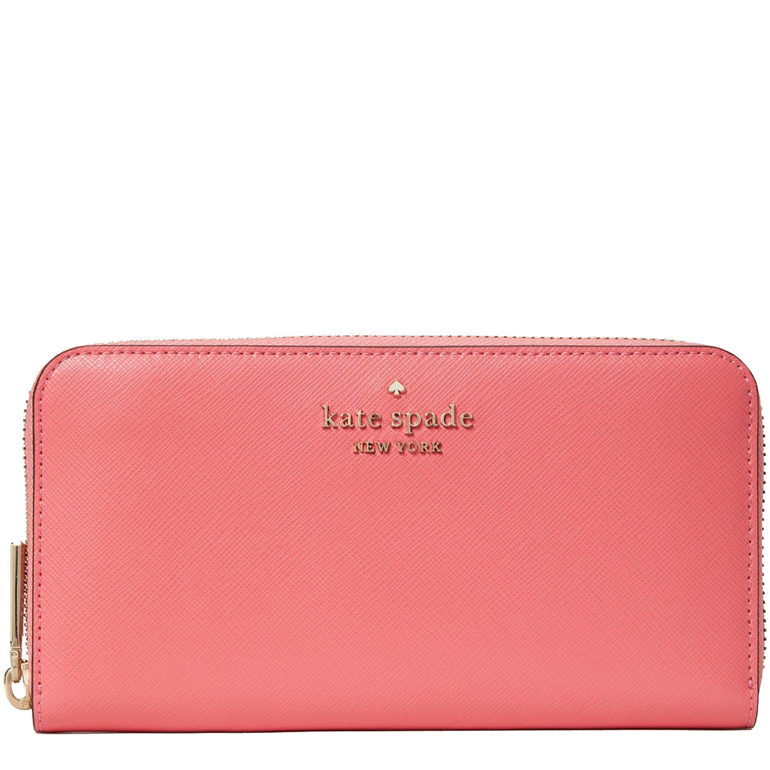 Kate Spade Garden 2024 Pink Continental Wallet