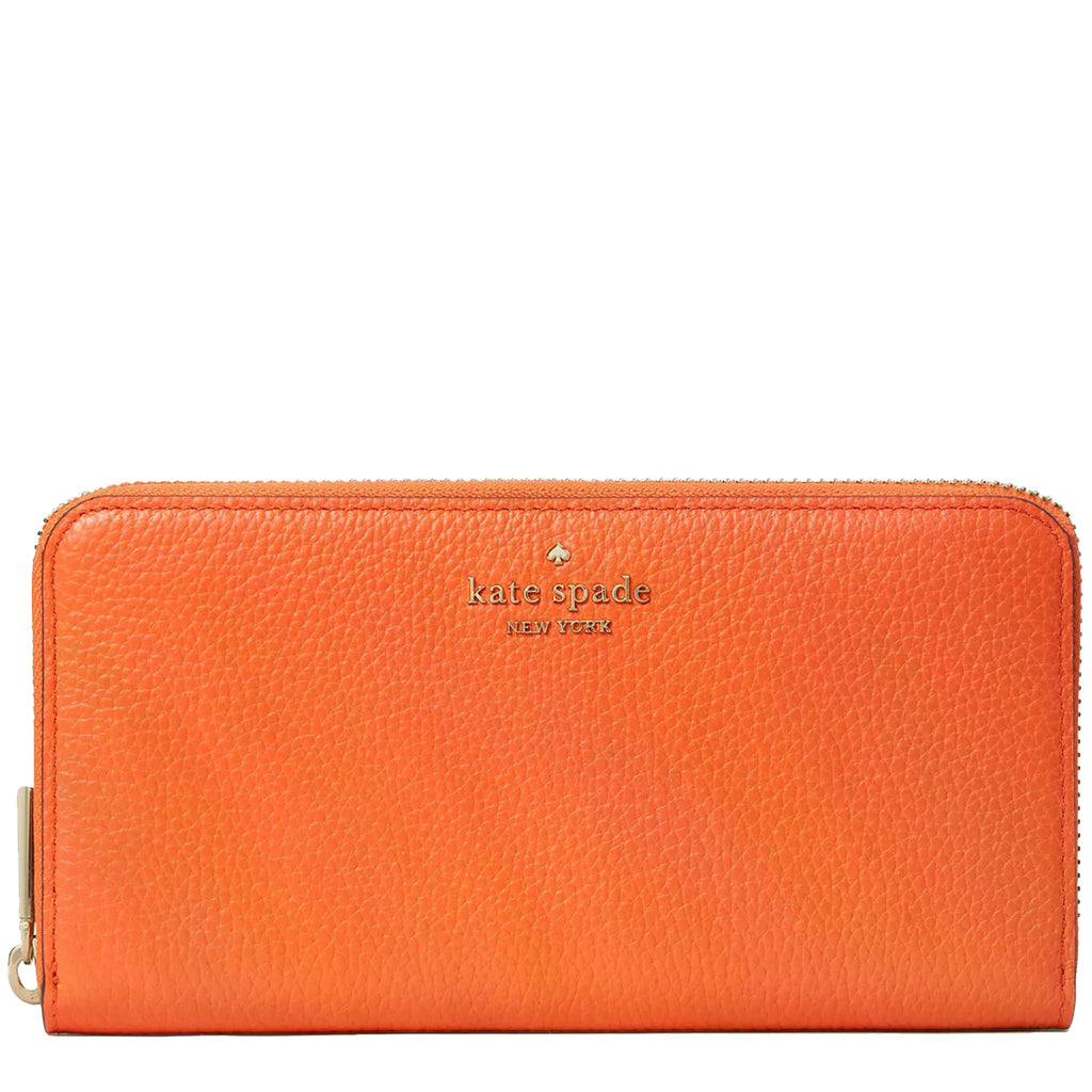 Kate spade orange discount wallet