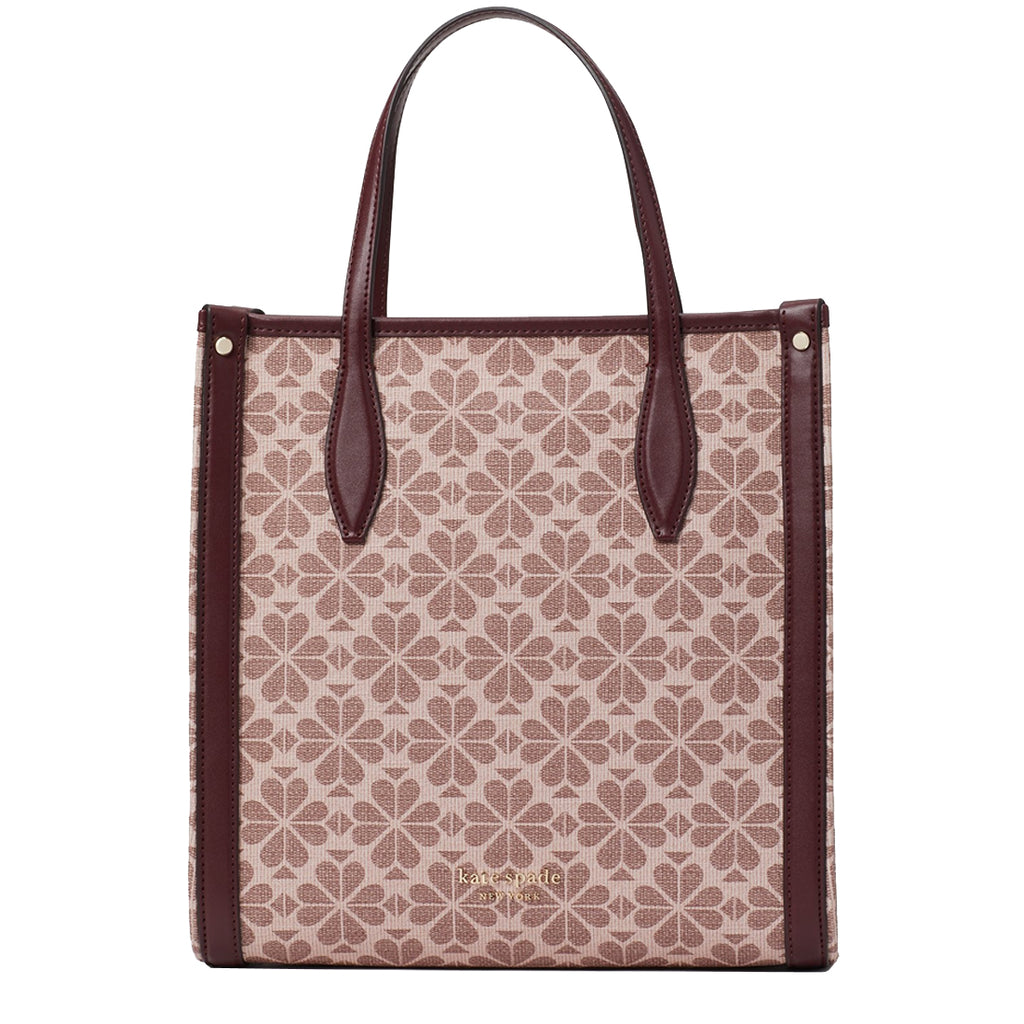 Spade Flower Coated Canvas Rowan Medium North South Tote