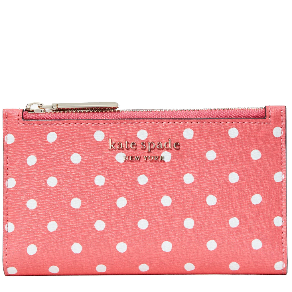 Kate spade discount polka dot wallet