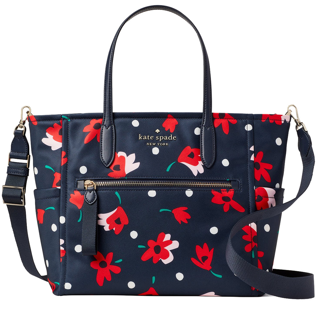 Perry Floral Medium Satchel