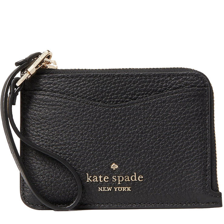 Buy Kate Spade Leila Small Card Holder Wristlet in Black wlr00398 ...